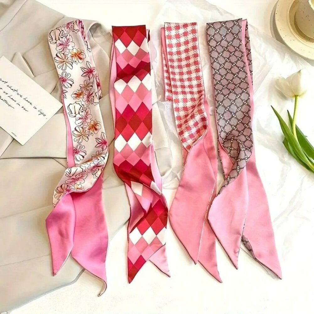 Soft Vintage Pink Chic Hair Ties & Headbands - (SKU #0334)